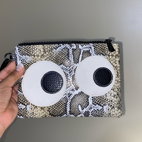 Sam Edelman Snakeskin Clutch - Picture 1 of 3